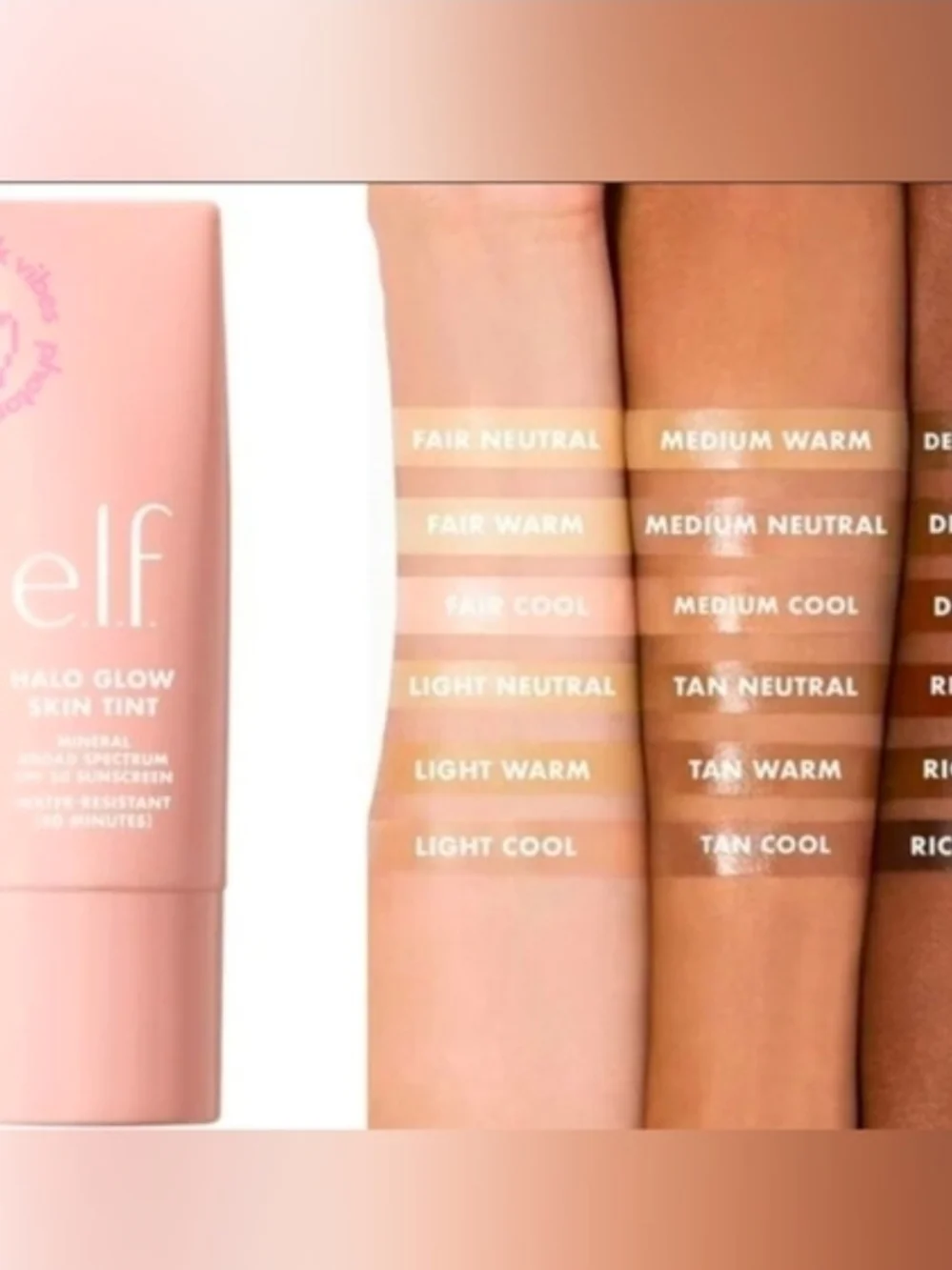ELF halo glow